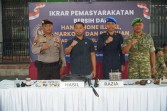Rutan Dumai Gelar Ikrar Bersih dari Handphone Ilegal, Narkoba, dan Penipuan