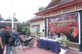 Polsek Sungai Sembilan Polres Dumai Rilis Pengungkapan Kasus Pembunuhan, Pelaku Berhasil Ditangkap