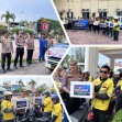 Memperingati Hari Bhayangkara ke-80 Polres Dumai Menggelar Kegiatan Bakti Sosial  Bantuan Kepada Masyarakat