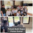 Polres  Dumai  Gelar  Nonton  Bareng Piala  Dunia 2026 Pererat  Hubungan  Polri dan  Masyarakat.