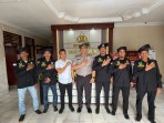 Kapolsek Bukit Kapur AKP Boy  Setiawan, S.A.P., M.Si.Silahturahmi Ke Tameng Adat  LAMR Kawasan