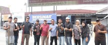 Kepala Bidang Sumber Daya Air SDA Dinas Pekerjaan Umum  Elrachmond, S.T. Turun Gotong Royong  Lakukan Pengecekan Drenase.