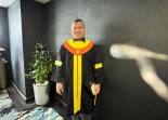 Ales Saprijon Resmi Sandang Gelar Sarjana Hukum, Raih IPK 3,15 pada Wisuda di Pekanbaru.