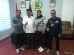 Ketua JMSI Kota Dumai Ahmad Dahlan Kunjungi Ketua DPRD Kota Dumai Agus Miswandi, S.A.B   Bahas Anggaran Kerja Sama Media