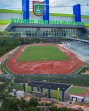 Walikota Dumai H. Paisal, SKM, MARS Meninjau Langsung Pembangunan Tribun Stadion Wan Dahlan Ibrahim