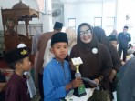 Fikri Sulistyono Peserta Azhan Dari TPQ Taman Pendidikan Qur'an Mushola Nurul Iklas  Raih Juara 2 Lomba Azhan.