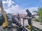 Pembangunan Jembatan Merah Putih Presisi Tahap II di Dumai Dikebut, Dua Titik Rampung 100%