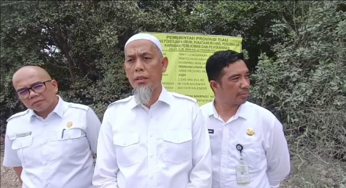 Walikota Dumai, H. Paisal, Bersama (PU) Dumai, Riau A Alamsyah, Meninjau Langsung Pembangunan Proyek Duplikat Jembatan Sungai Mesjid