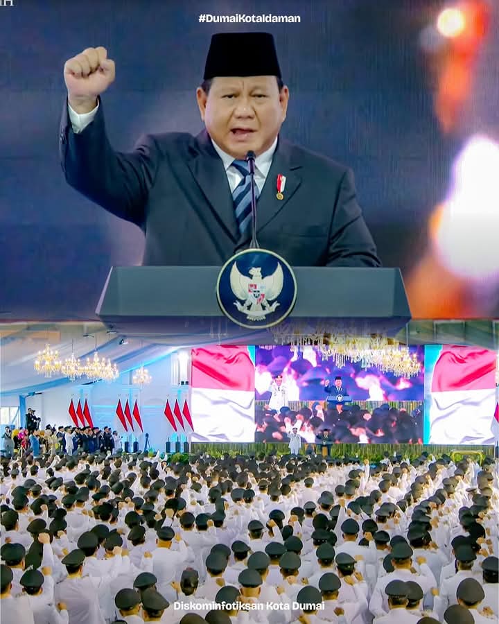 Presiden RI Prabowo Subianto Secara Resmi Melantik 961 Kepala Daerah dan Wakil Kepala Daerah se Indonesia