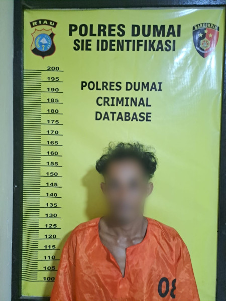 Unit Reskrim Polsek Sungai Sembilan Polres Dumai Berhasil Membekuk Seorang Pelaku Tindak Pidana Penganiayaan Kekerasan Terhadap Anak