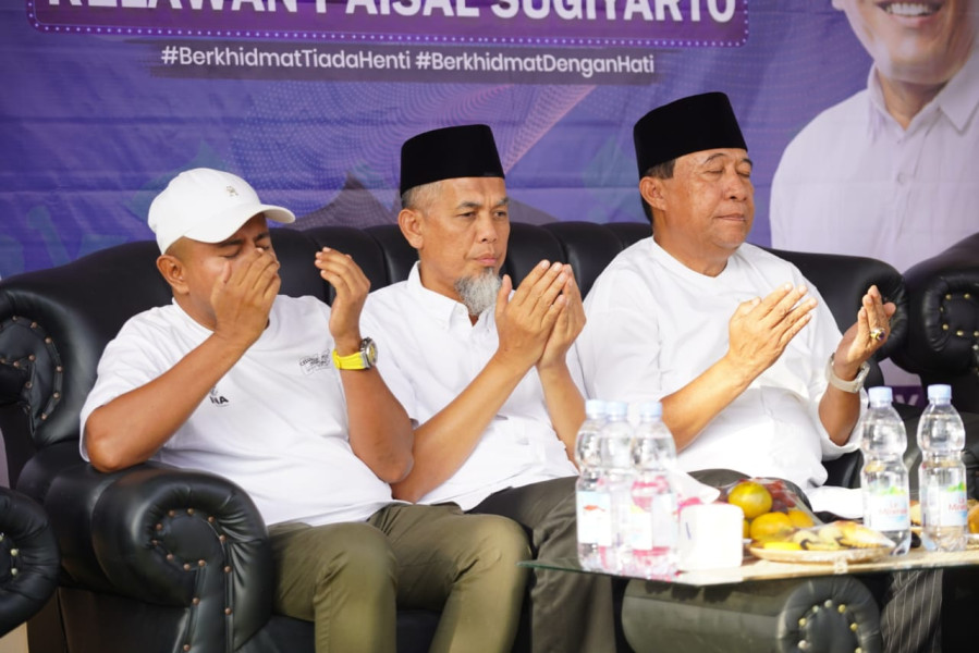 H.Paisal Berkomitmen Melanjutkan Semua program Yang Telah Berjalan dan  Bahkan Akan Lebih  Meningkatnya Lagi