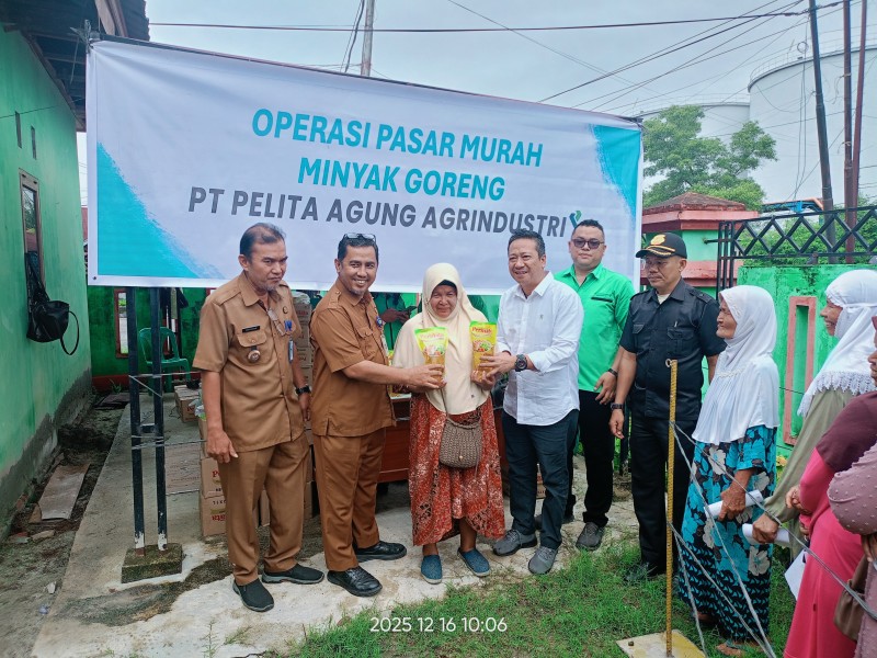 Peduli Masyarakat PT. PAA Pelita Agung Agroindustri Operasi Pasar Murah di Hari ke- 2