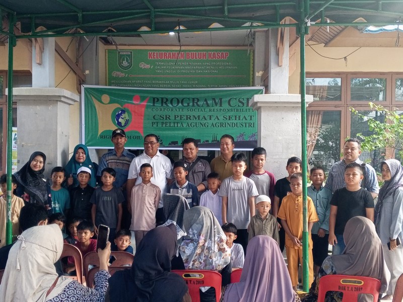 Wujud Kepedulian Perusahaan PT. PAA ( Pelita Agung Agrindustri) Melaksanakan  Kegiatan Sunat Massal.
