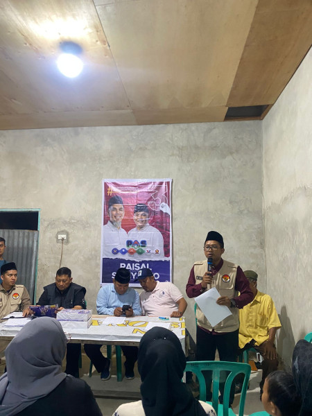 Tim Kelurahan Sukajadi Dumai Kota Mendukung Penuh  Pasangan H. Paisal dan Sugiarto Untuk Periode Kedua. 