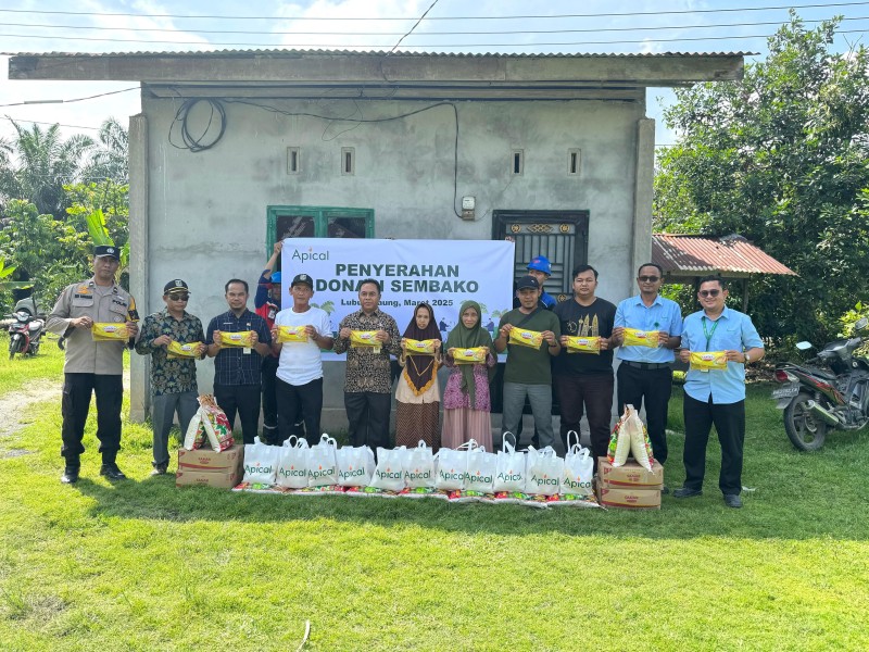 Berbagi Berkah Ramadan, Apical Salurkan Ribuan Sembako untuk Bantu Masyarakat di Dumai