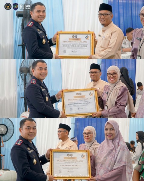 Rutan Dumai Gelar Tasyakuran Hari Bakti Pemasyarakatan Ke-62