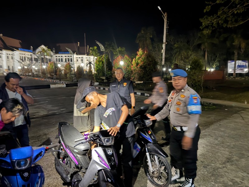Polsek Bukit Kapur Laksanakan Kegiatan Rutin KRYD Untuk Terwujudnya Kamtibmas Aman dan Kondusif.