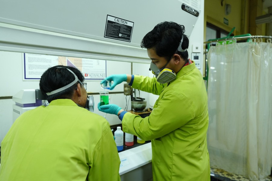Pertamina Patra Niaga Kilang Dumai Pastikan Produk Lolos Quality Control Laboratory