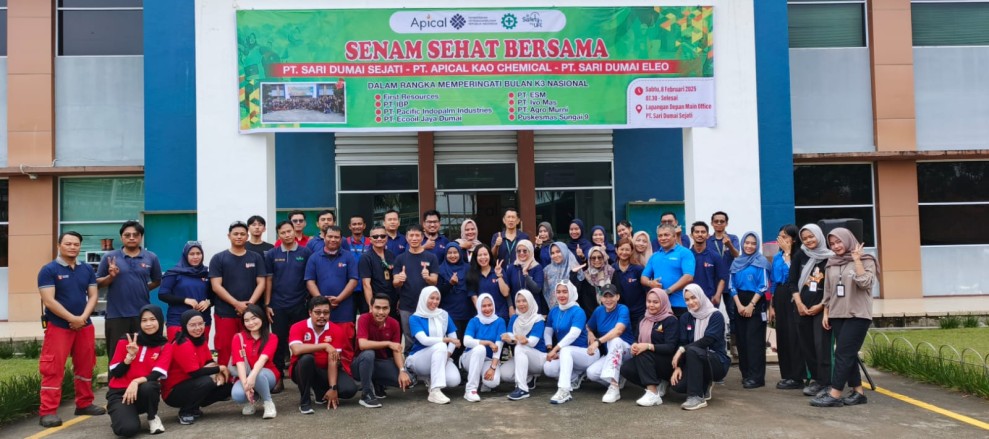 Apical Gelar Serangkaian Acara Peduli Kesehatan & Keselamatan Peringati Bulan K3 Nasional di Dumai
