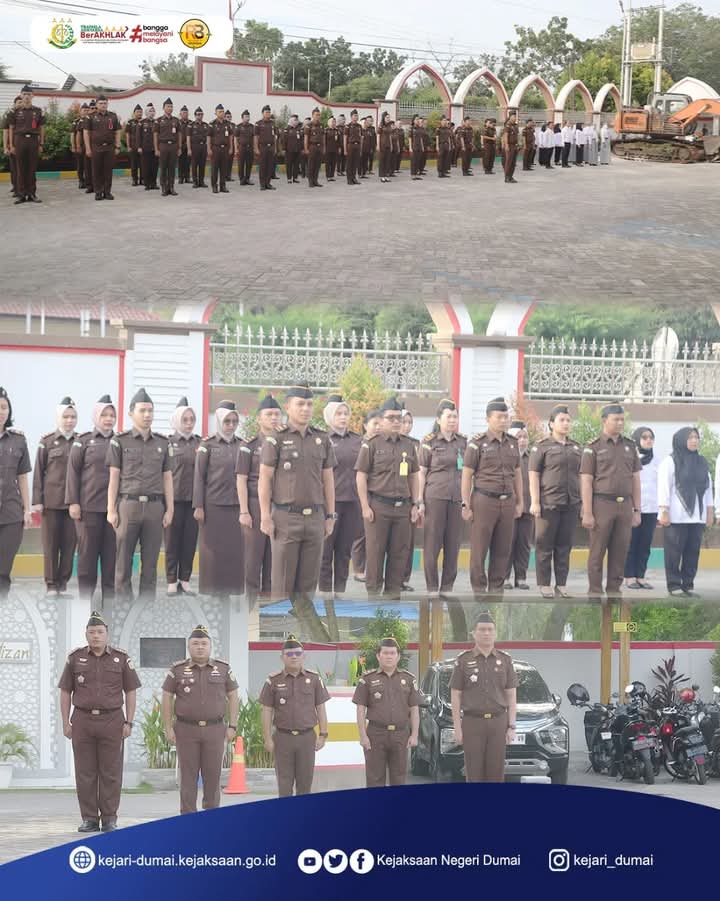Kejaksaan Negeri Dumai melaksanakan Apel Pencanangan Zona Integeritas