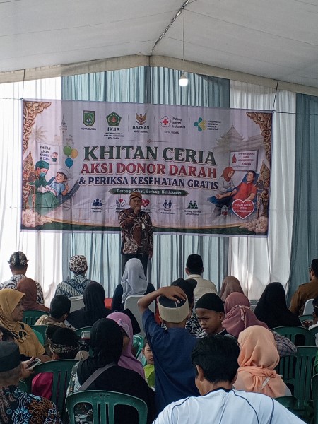 Keluarga IKJS dan Baznas Dumai Laksanakan Khitanan , Ceria Donor Darah dan  Kesehatan
