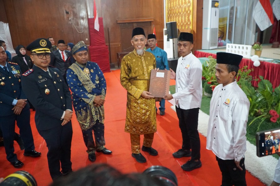729 Warga Binaan Rutan Dumai Terima Remisi HUT ke-81 RI, 5 Orang Langsung Bebas.