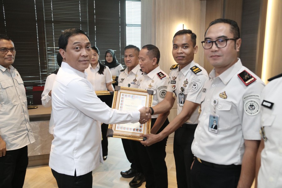 Sinergi Dalam Perangi Narkoba Rutan Dumai Terima Penghargaan dari Bareskrim Polri