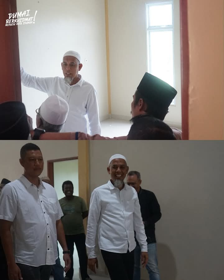 Wali Kota Dumai, H. Paisal, Melakukan Peninjauan langsung ke Rumah Suluk
