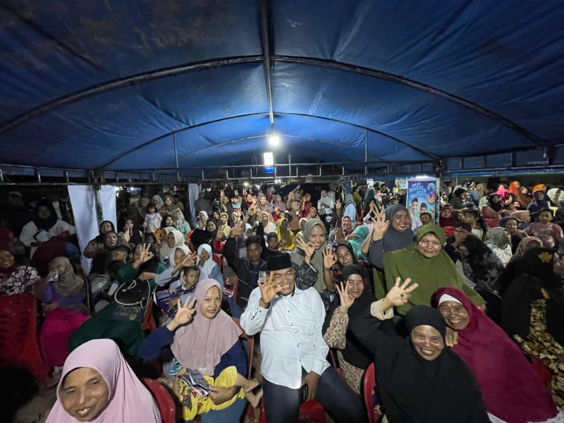Tim Pas Tiga Serangkai Se Kecamatan Medang Kampai Siap Menangkan Pasangan H.Paisal/Sugiyarto