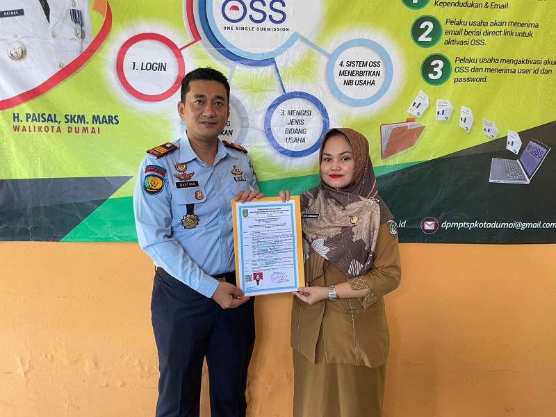 Resmi, Rutan Dumai Miliki Izin Operasional Klinik Pratama