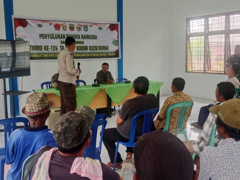 TMMD Ke-124 KODIM Dumai Fokus Pembangunan Fisik