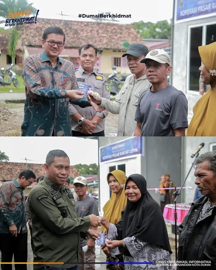 Grand Opening Pasar Rakyat Lepin resmi di Pungsikan