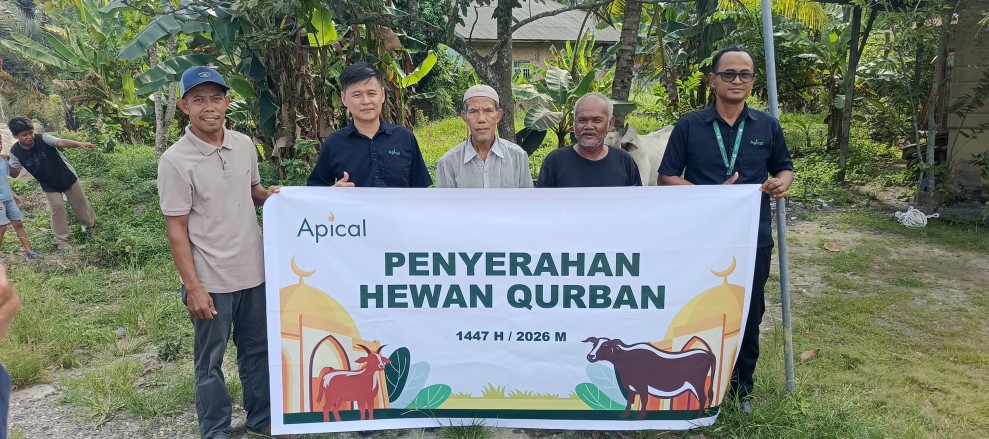 Sambut Idul Adha, Apical Kembali Salurkan Hewan Kurban kepada Masyarakat di Dumai