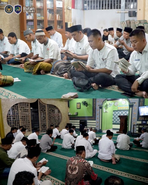 Rutan Dumai Gelar Yasinan untuk Almarhum Karutan Dumai