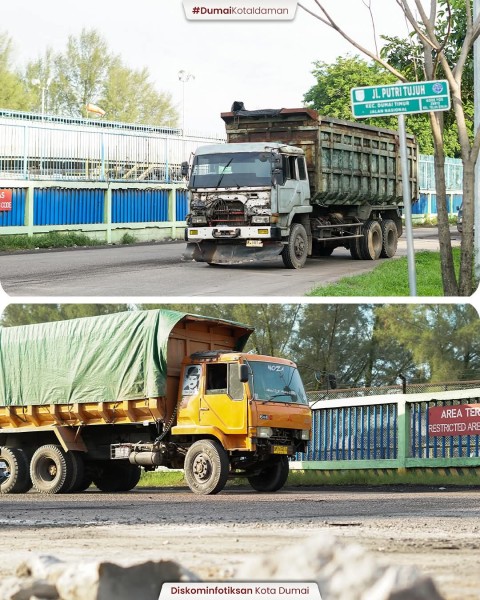 Kementrian Pekerjaan Umum Melalui BPJN Melaksanakan Perbaikan Jalan Putri Tujuh dan Datuk Laksamana