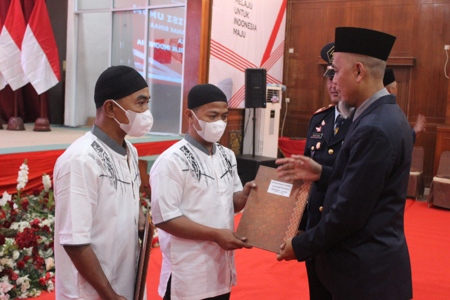 Ratusan Warga Binaan Rutan Dumai Terima Remisi HUT RI, 12 Orang Langsung Bebas