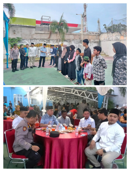 DPD KNPI Kota Pekanbaru Bukber dan Berbagi Bersama Anak Yatim