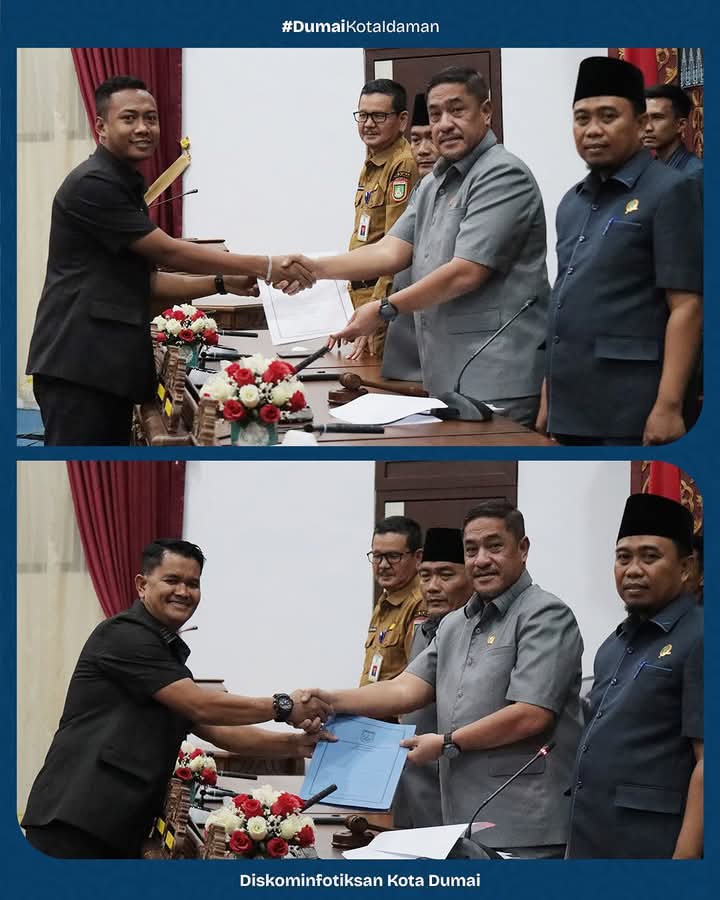 Dewan Perwakilan Rakyat Daerah ( DPRD) Kota Dumai  Menggelar Rapat Paripurna Kedua