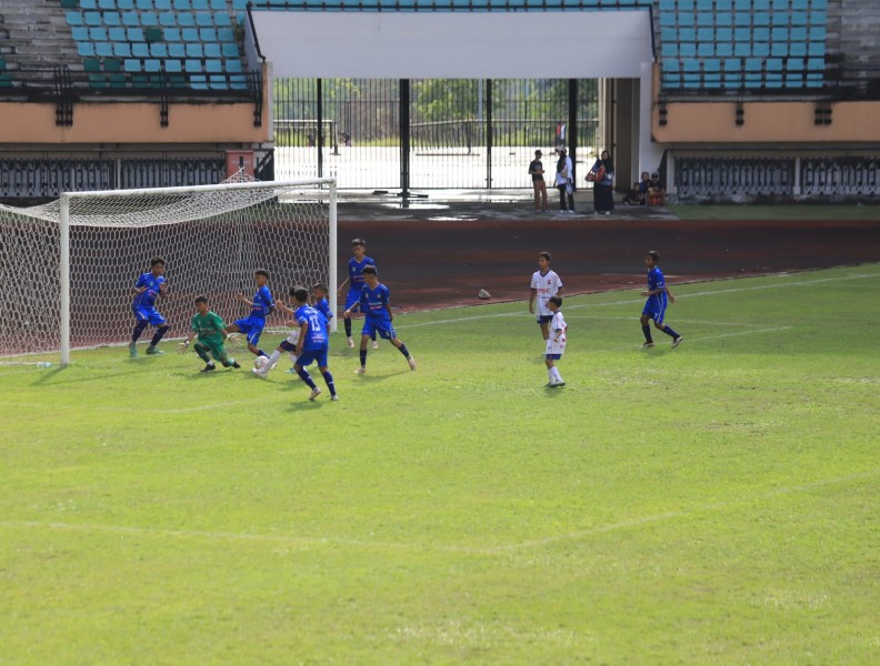 Cup U-13 Riau, Persemai Kota Dumai Tampil Meyakinkan Dengan Melibas Rumbai Soccer Club 5-1.