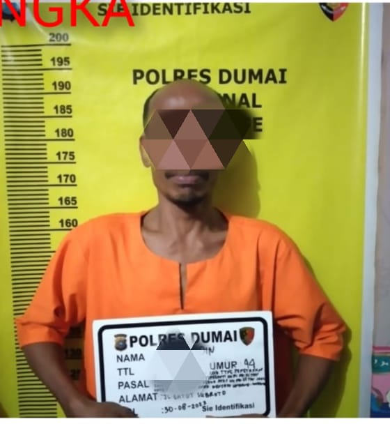 Diduga Seorang Ayah di Kota Dumai Melakukan  Kekerasan Fisik Terhadap Anak Kandungnya.