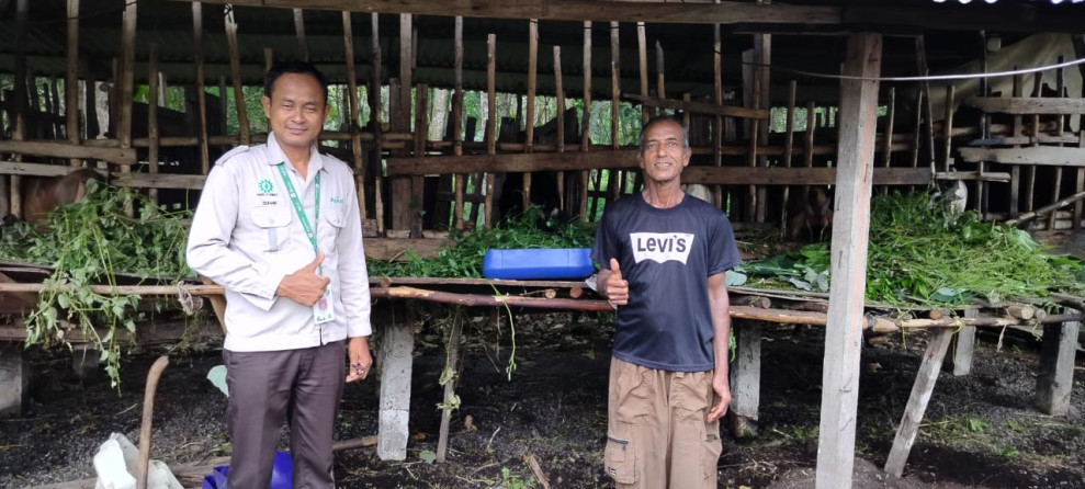Apical Tegaskan Komitmen Pendampingan untuk Kembangkan Budidaya Ternak di Dumai