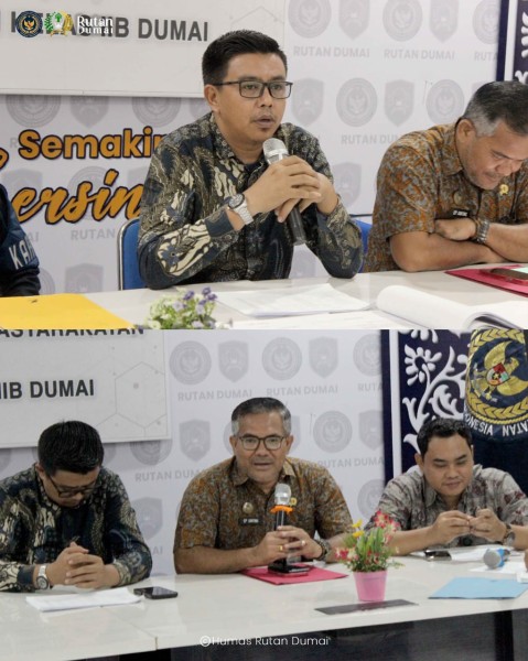 Rutan Dumai Gelar Sidang Tim Pengamat Pemasyarakatan Tahanan Pendamping