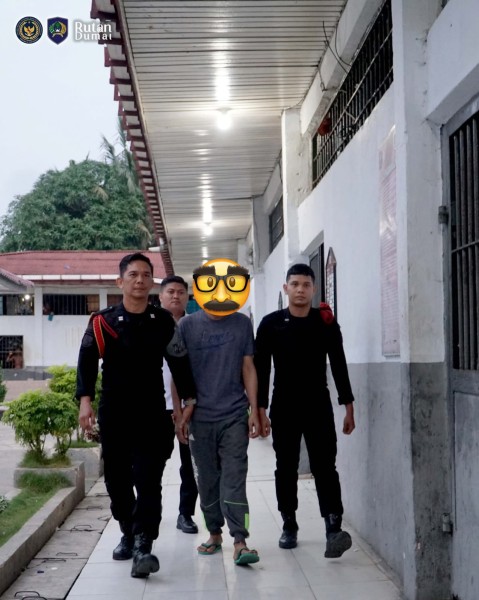 Kurangi Tingkat Resiko Hunian , Rutan Dumai Pindahkan 17 Warga Binaan