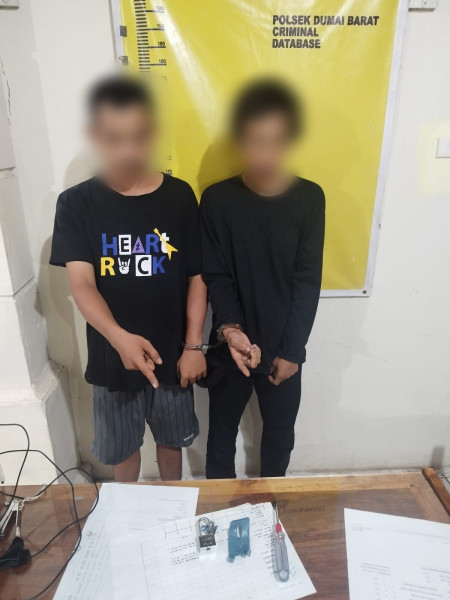 Dua Remaja Tertangkap Tangan Saat Sedang Melakukan Pencurian