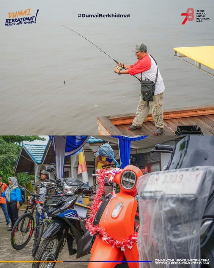 500 Peserta Lomba Mancing Ikut Dalam  Merebut Piala Gubenur Riau