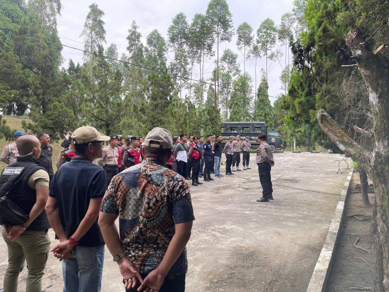 Polres Kuansing Siapkan Pengamanan Ketat Persiapan Rapat Paripurna DPRD Kuansing